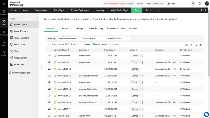 ManageEngine RMM Central Software - 2