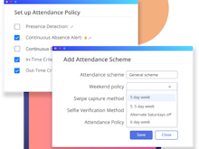 greytHR Software - Attendance Management