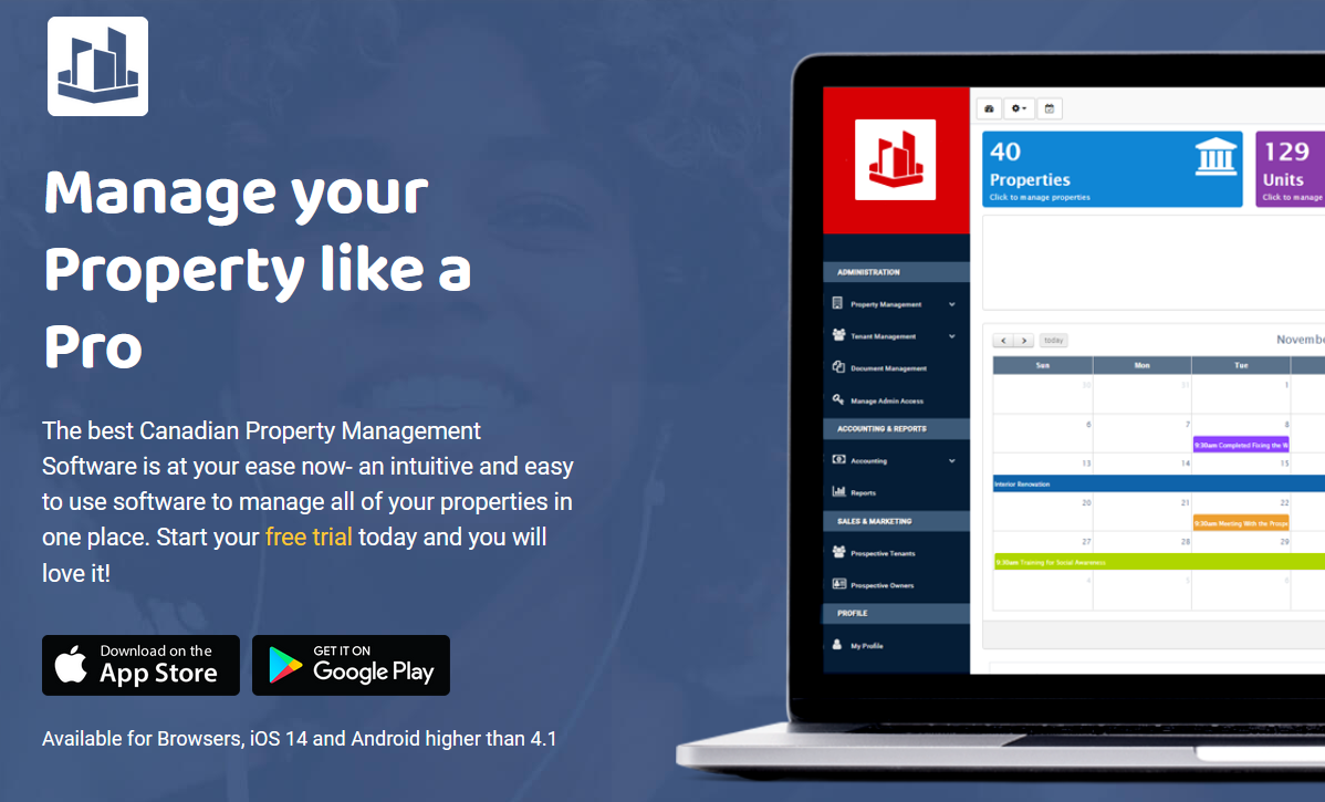 All in one property management software