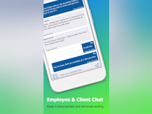 Contractor Foreman Software - Keep everyone in the loop with team chat and project name.  No more text messages that keep critical people uninformed.