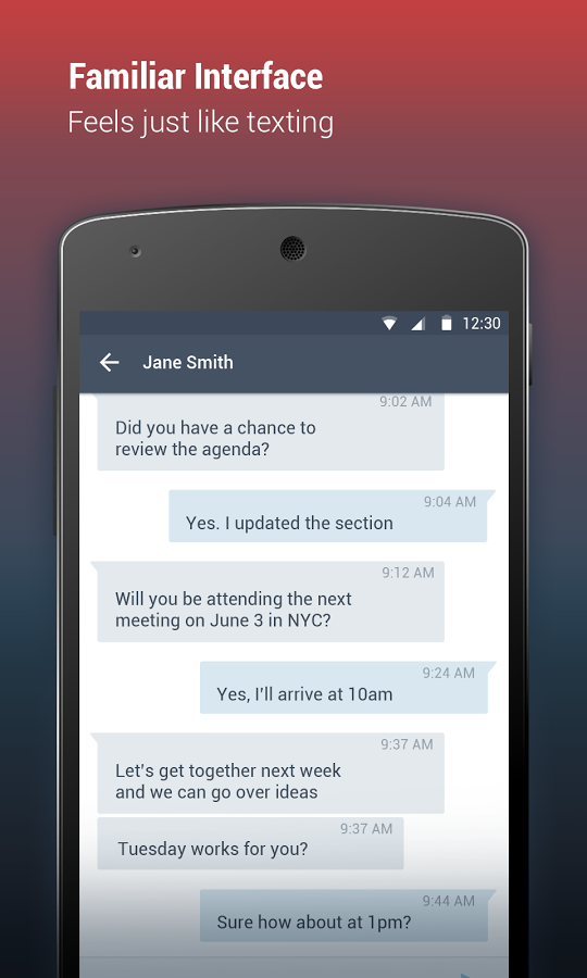 Messenger Software - Chat to contacts in real time with the familiar instant messaging interface