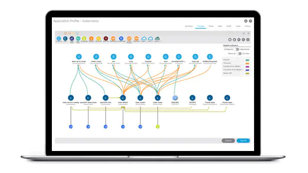 Cisco ACI screenshot: Cisco Nexus Dashboard