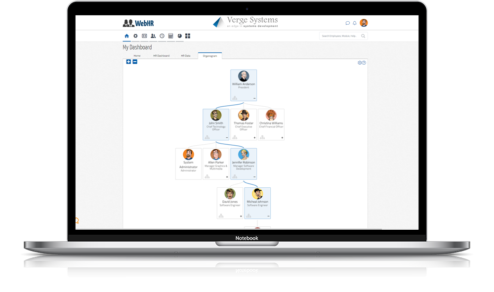 WebHR Logiciel - 3