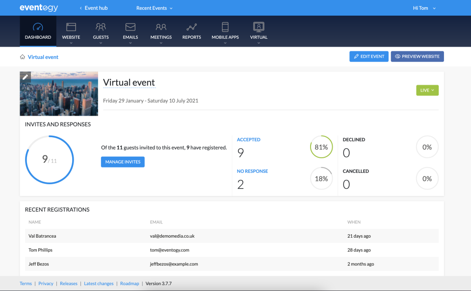 Eventogy Pricing, Cost & Reviews - Capterra UK 2025
