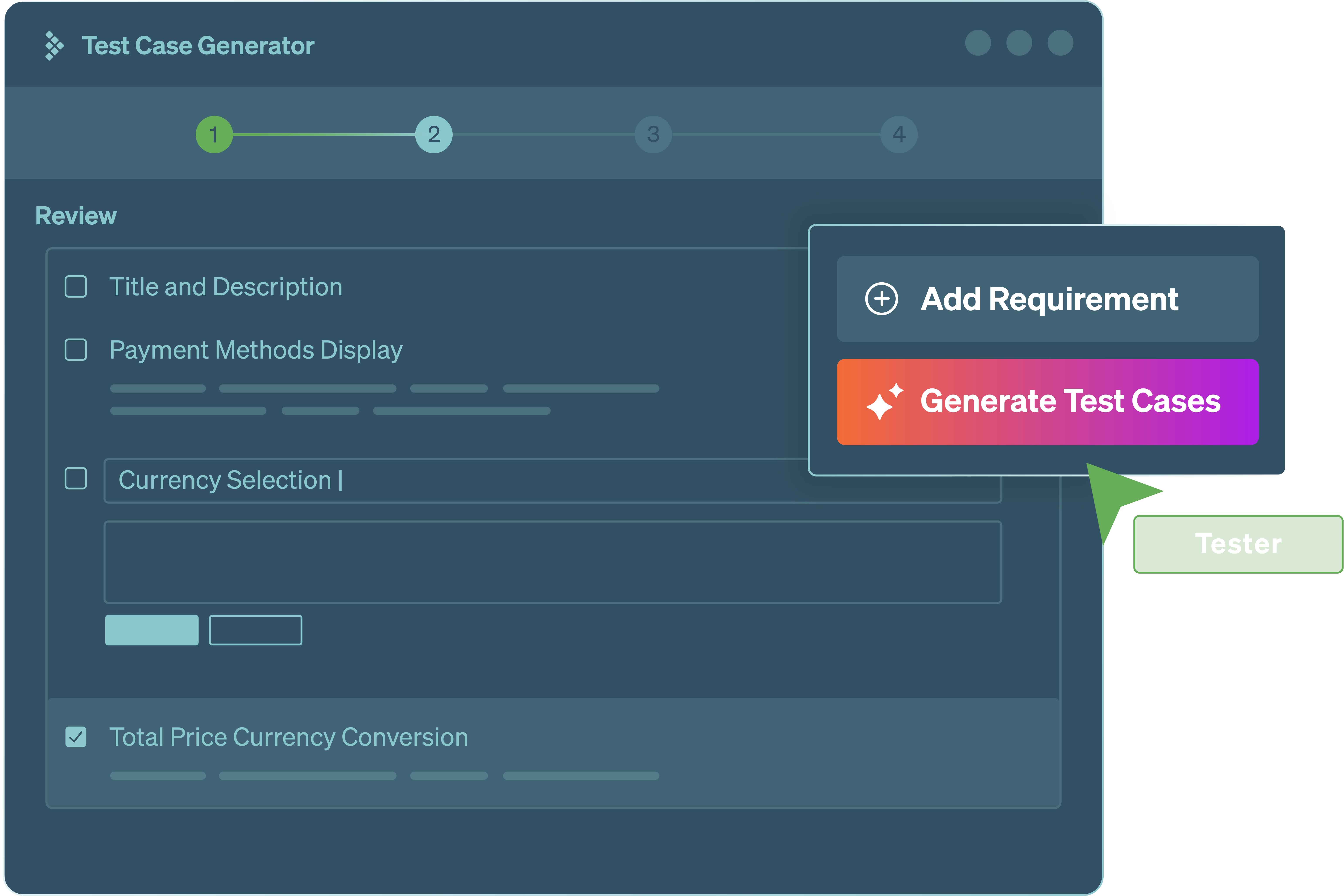 TestRail Software - Auto-generate tests and BDD scenarios from requirements and user stories, with full tester control.