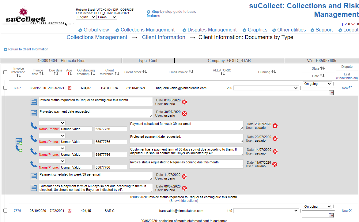 suCollect Logiciel - 2