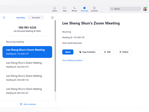 Zoom Meetings Software - 4