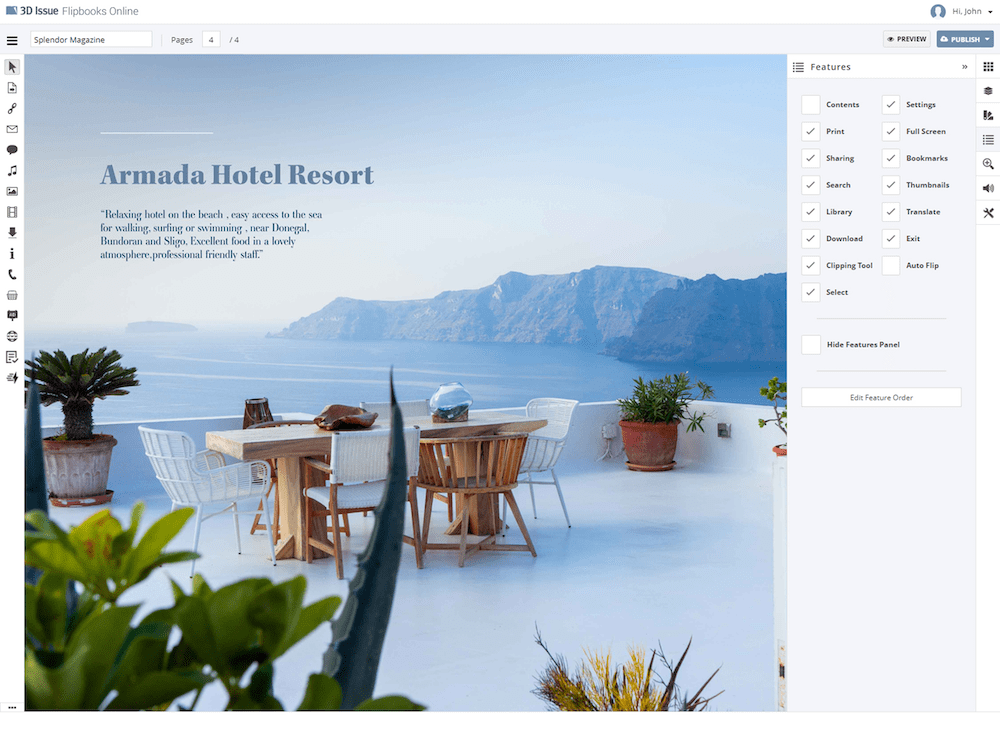 Flipbooks Software - Flipbooks editor