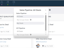Teamgate Software - deals multiple pipelines sales