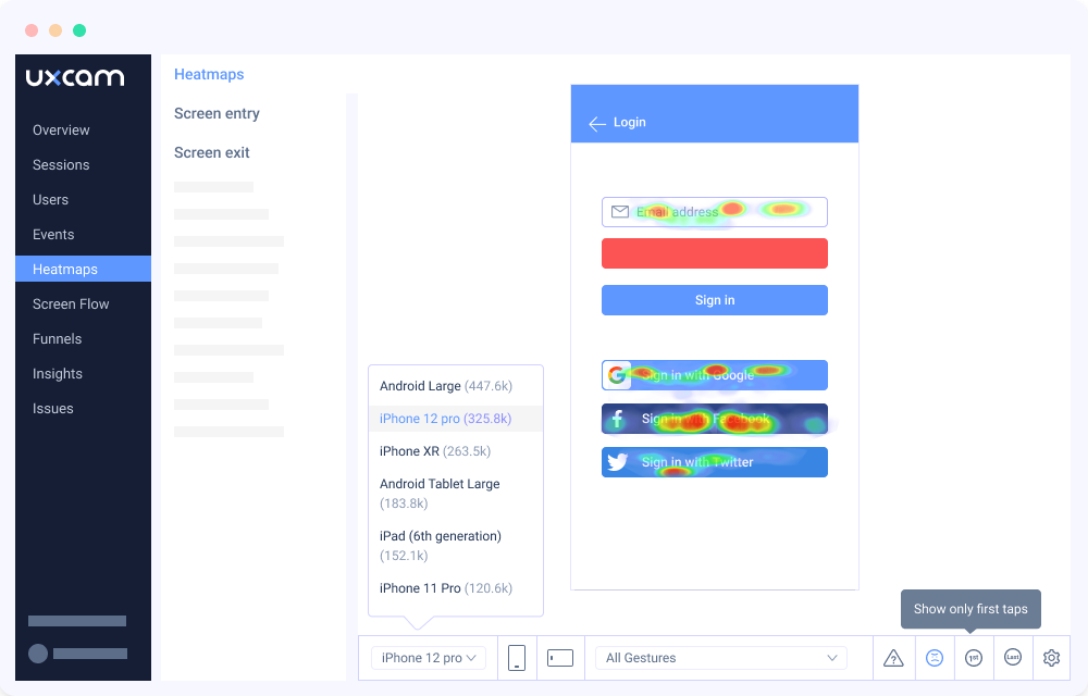 UXCam Logiciel - 1