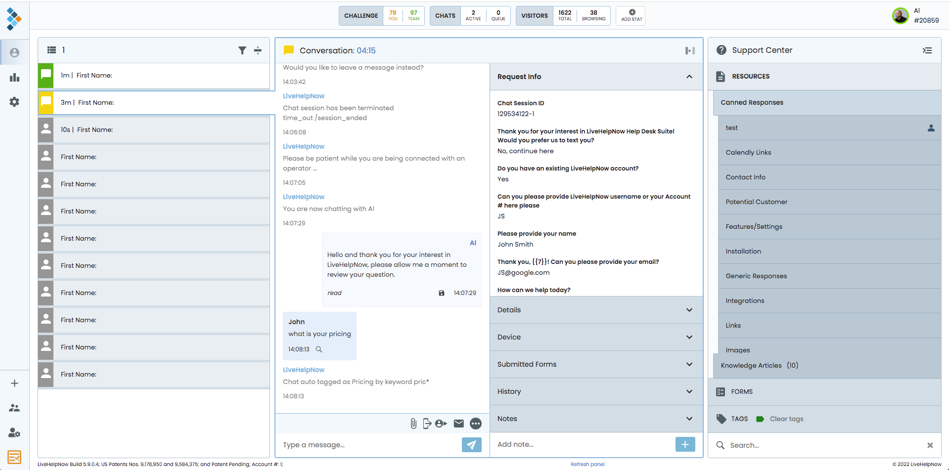 LiveHelpNow Software - 3