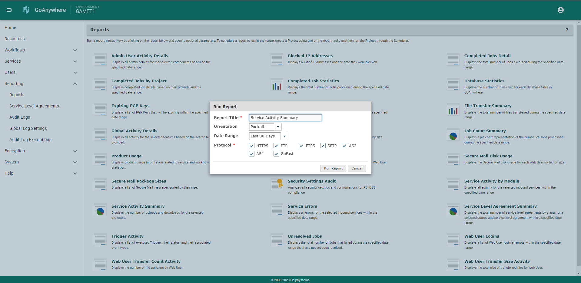 GoAnywhere MFT Logiciel - 2