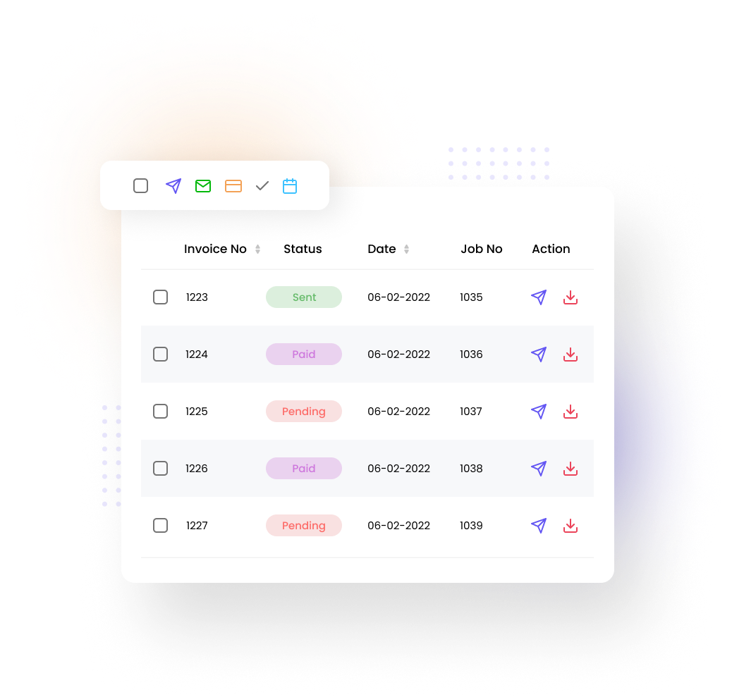 DriverUp Software - Manage invoices quickly and easily, check timesheets and reports, without any errors in the Finance view.