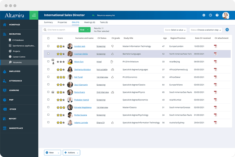Altamira Recruiting Software - 4