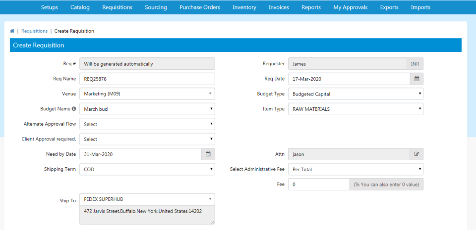 SutiProcure Software - 1