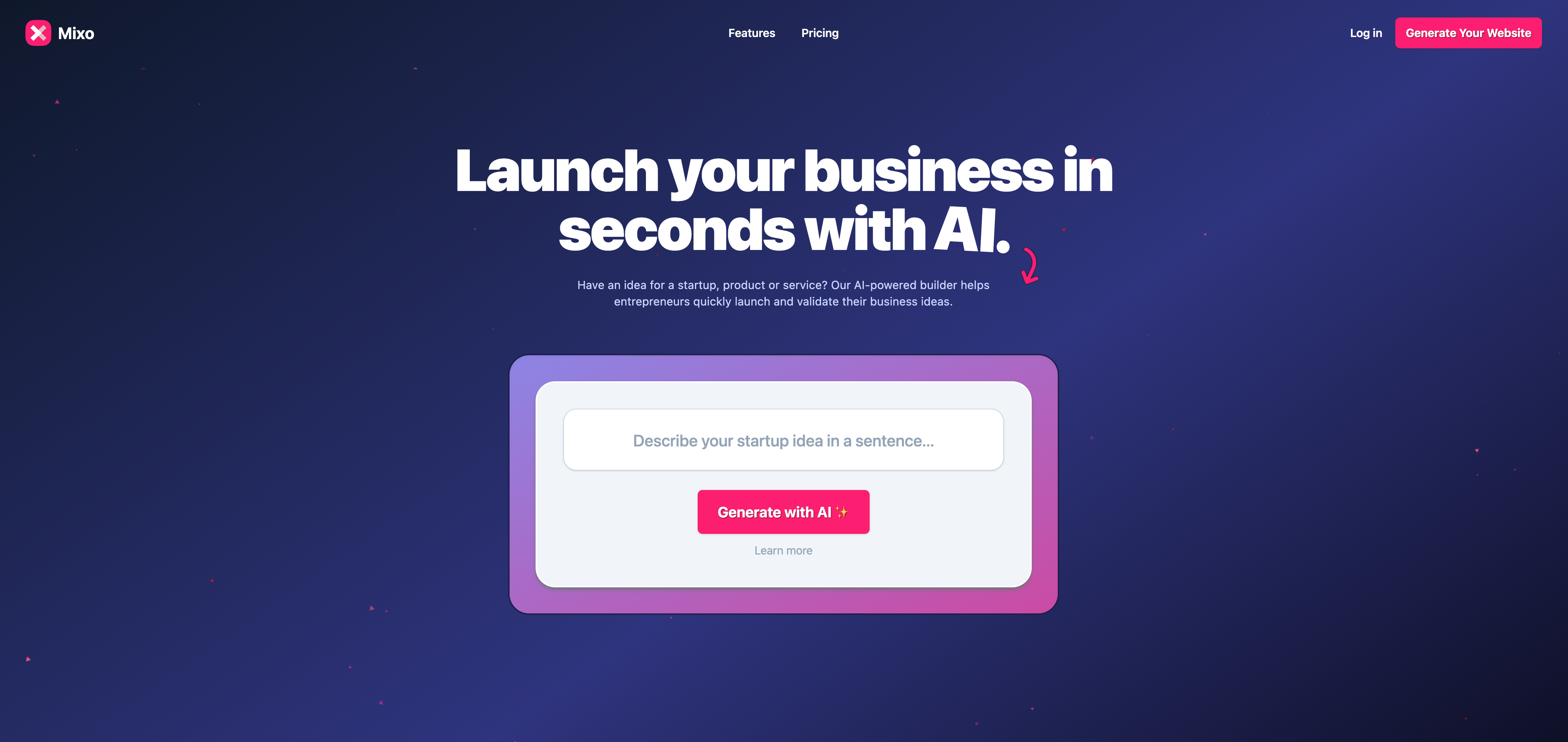 Mixo is an AI-powered platform that swiftly creates, designs, and optimizes business websites, making online presence seamless.