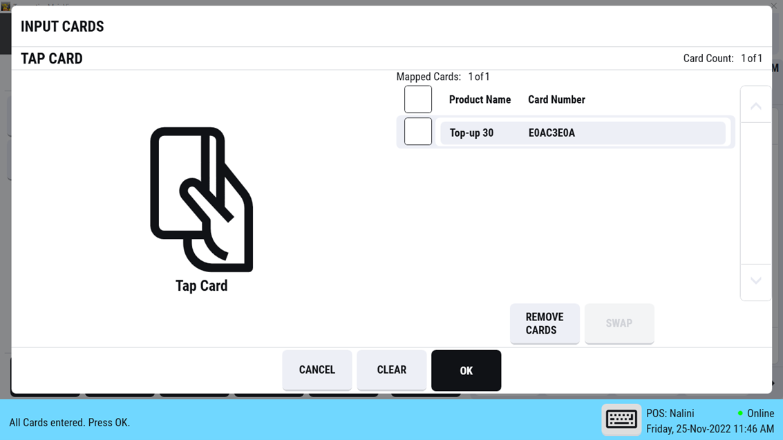 Parafait Software - Dashboard