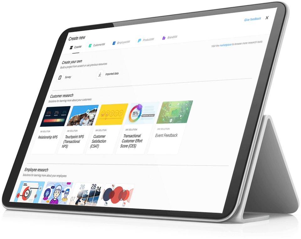 XM for Strategy & Research