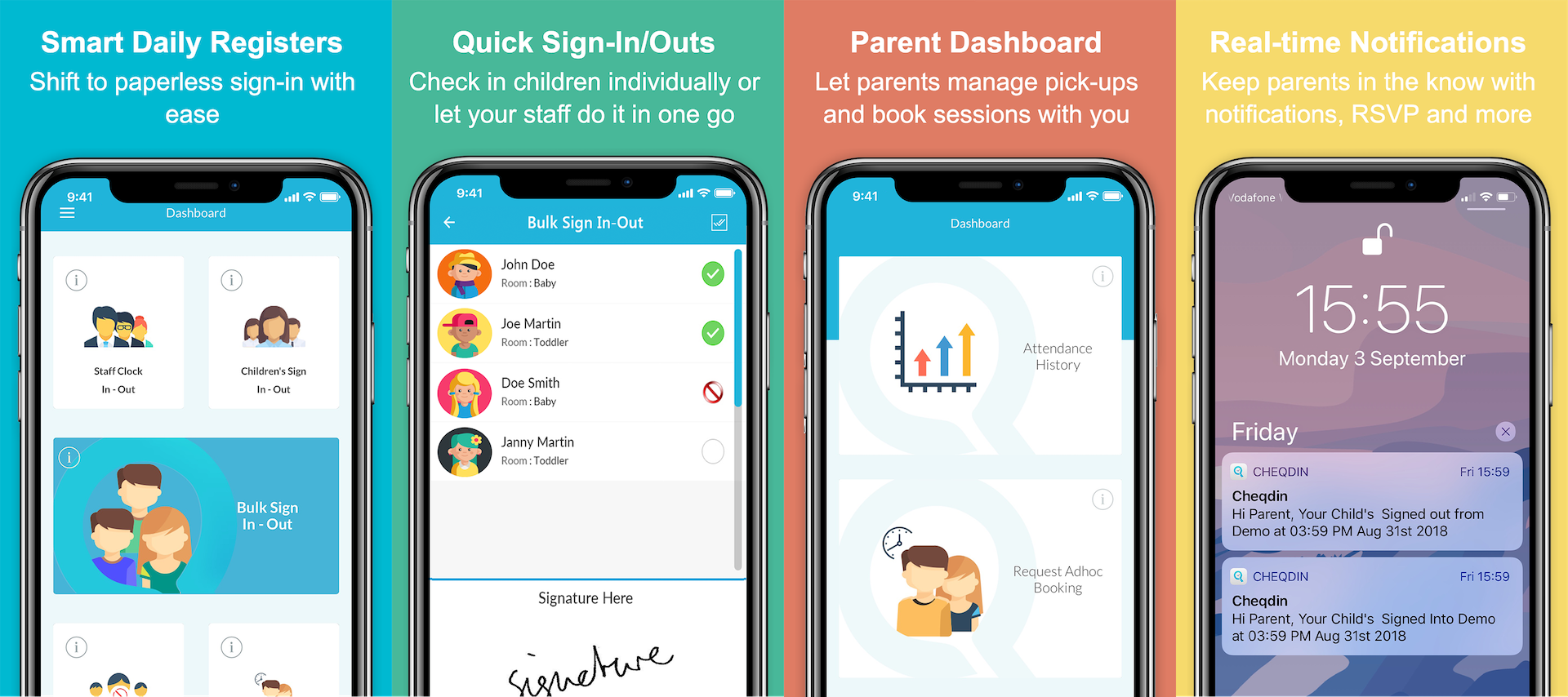 Cheqdin Software - Cheqdin App