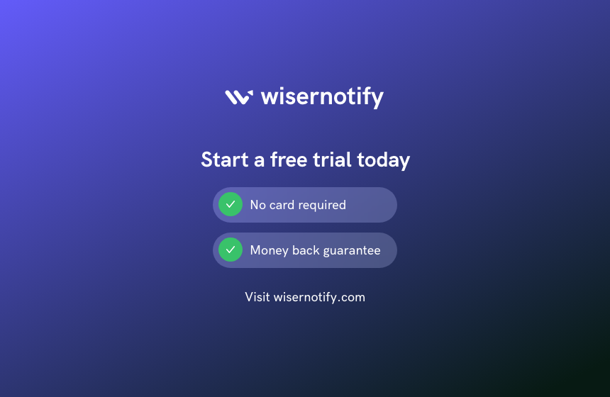 WiserNotify Software - 5