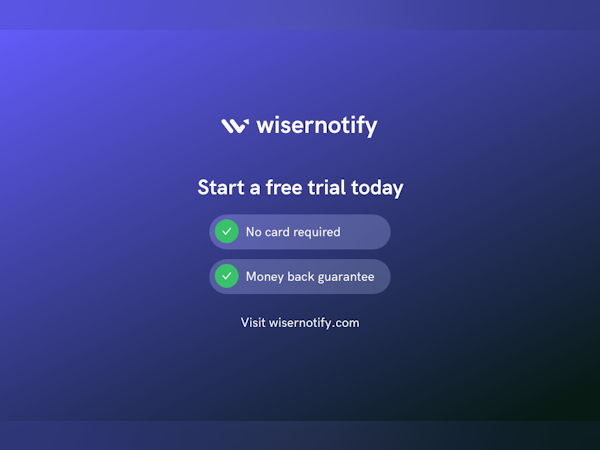 WiserNotify Software - 5