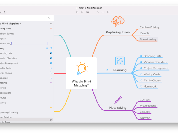 MindNode Software - Mind Mapping and Outlining