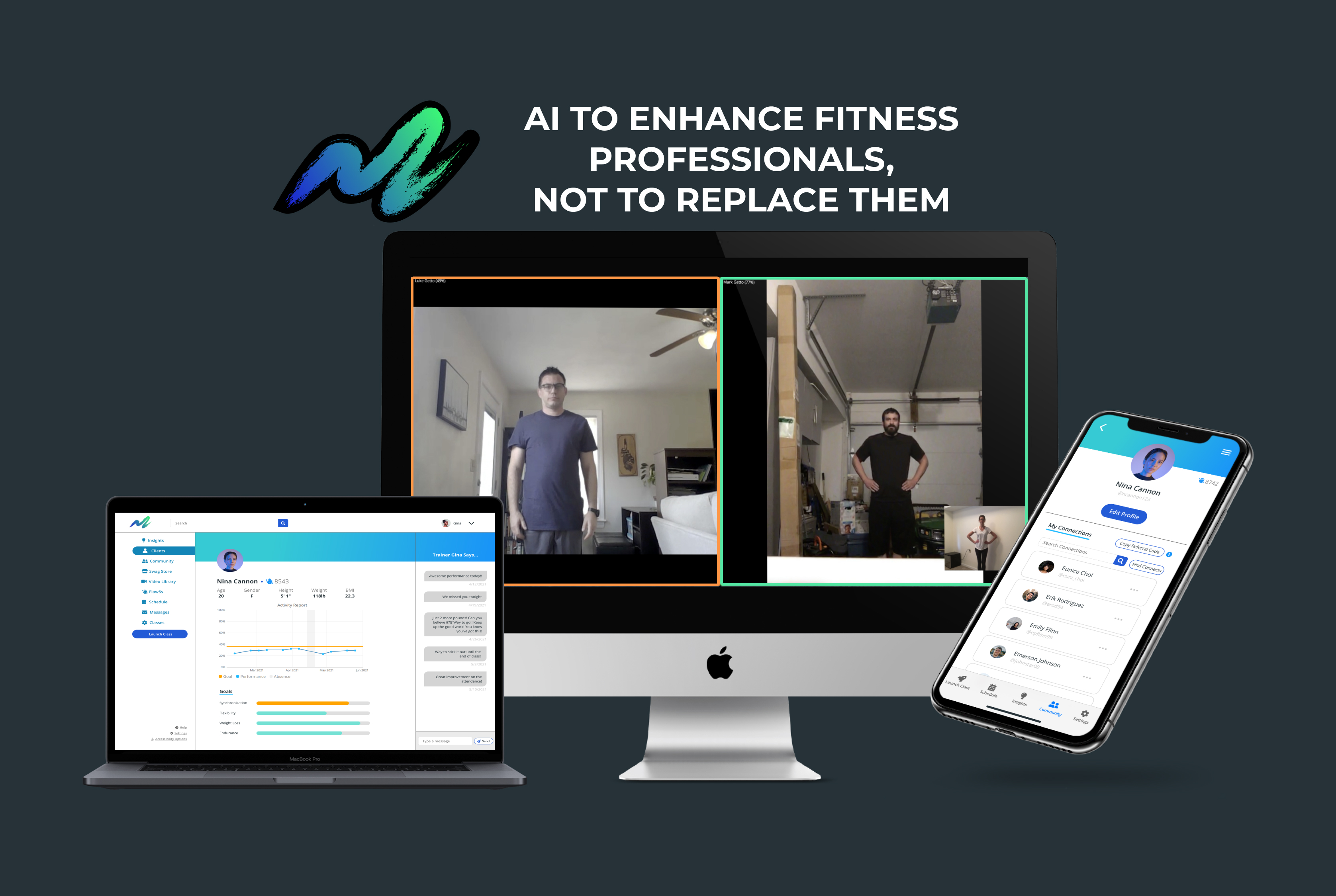 Artificial Intelligence to Enhance Fitness Professionals, Not to Replace Them