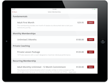 Zen Planner Software - Processing new or existing members is easy and paperless with our Kiosk iPad App. New and existing customers can sign themselves up for memberships through the App