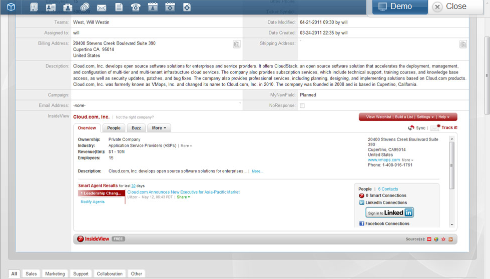 SugarCRM Software - 1