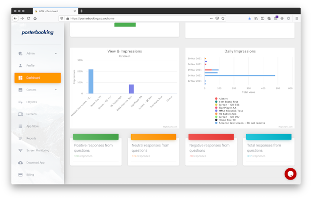 PosterBooking vs Yodeck - 2026 Comparison - Software Advice