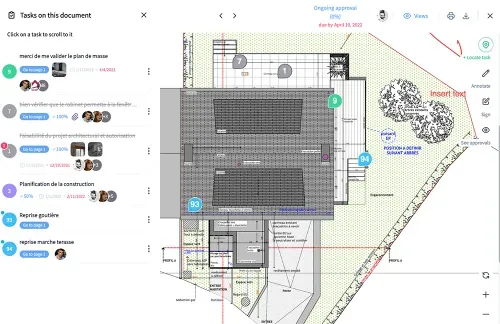 Clovis screenshot: Clovis annotation