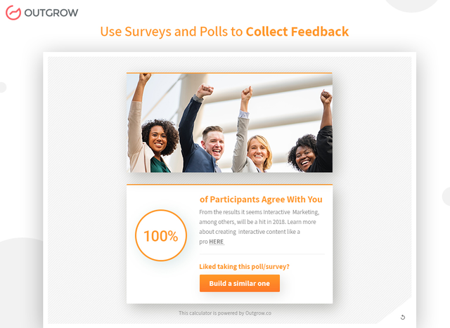 Outgrow Software - Surveys and Polls