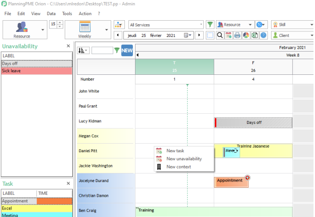 PlanningPME Logiciel - 3