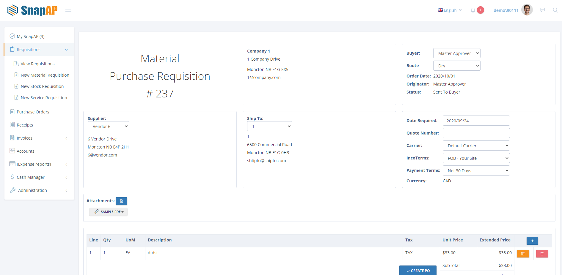 From requisition to strategic payment management