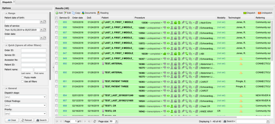 EMSOW Software - Dispatch mobile techs