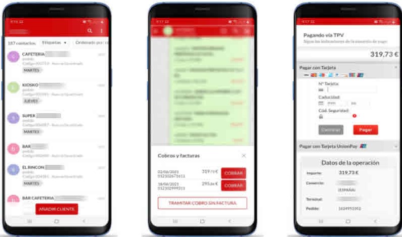 20 Bananas screenshot: 20 Bananas managing orders and payments