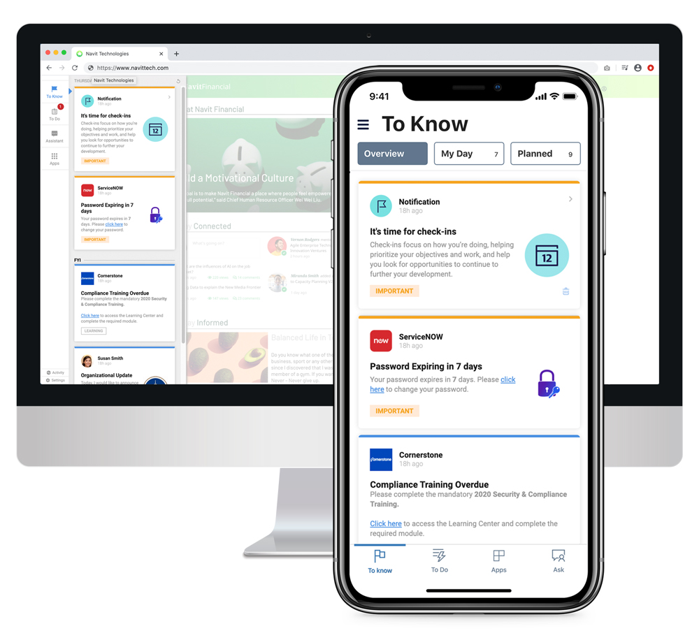 Deliver a unified experience while leveraging your existing tech stack. Workgrid integrates with your best of breed systems so you can provide easy approvals, personalized notifications, and quick access, all in a unified experience, on any device.-thumb
