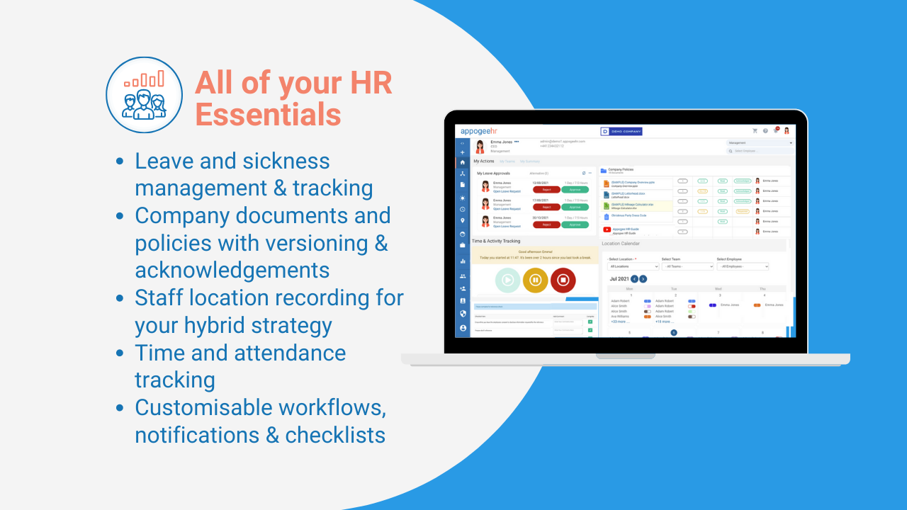 Appogee HR Software - All of your HR Essentials
