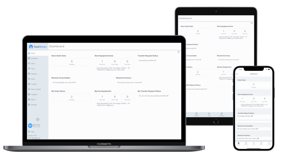 ToolWorks Software - ToolWorks Web and Mobile