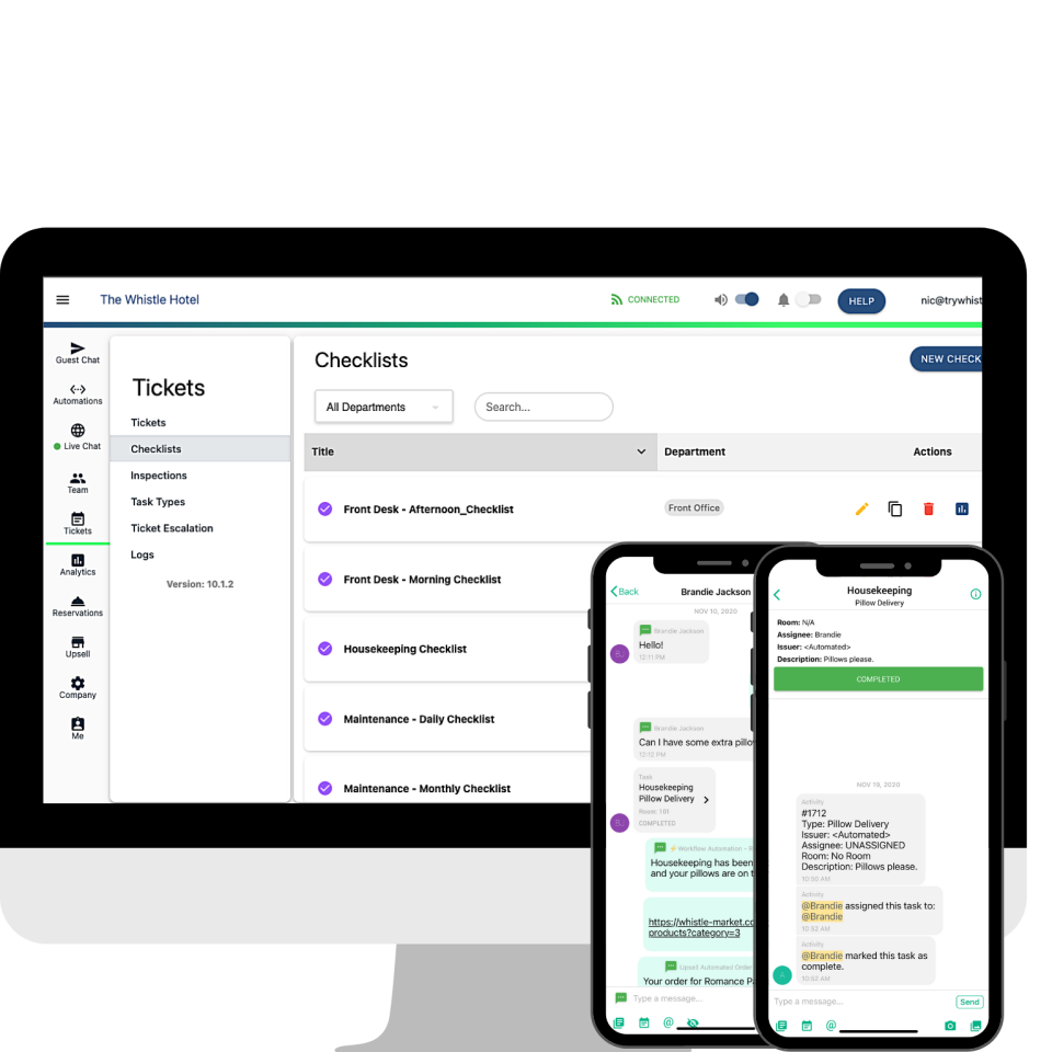 Whistle Messaging Software - 4