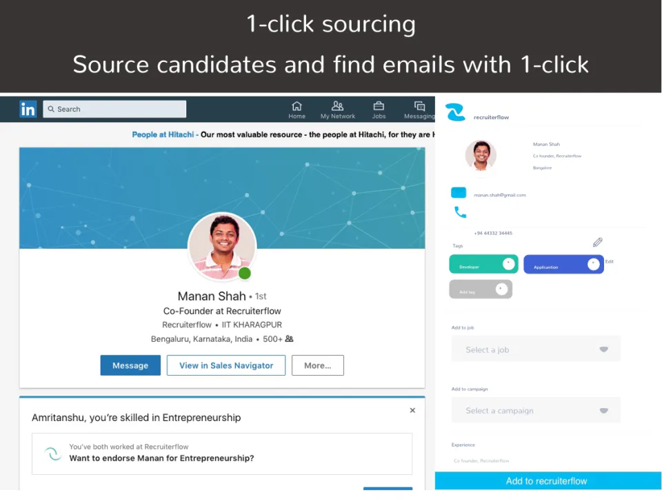 1-click sourcing