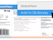 GlobalVision Software - Build a custom dictionary
