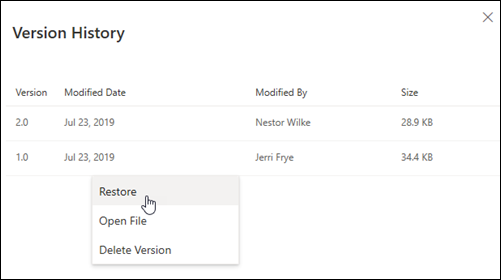 OneDrive Software - OneDRive version history