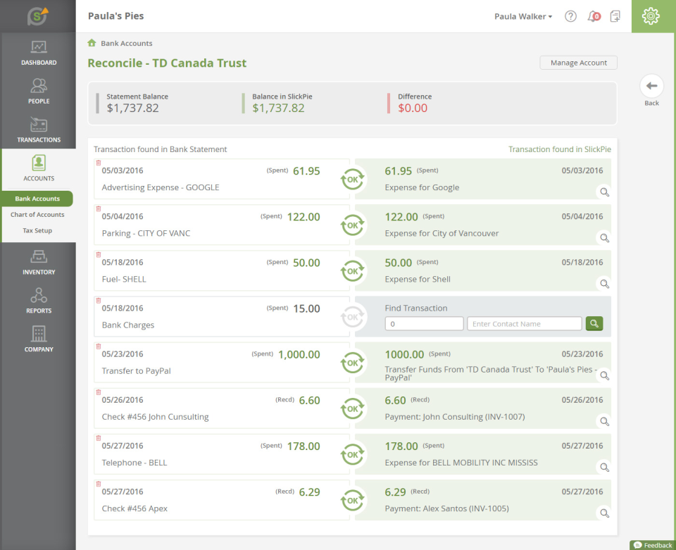 SlickPie Logiciel - 2