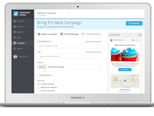 Belly Software - Segmented customer emails in Belly for Business