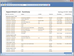 ScheduFlow Software - Appointment lists - thumbnail