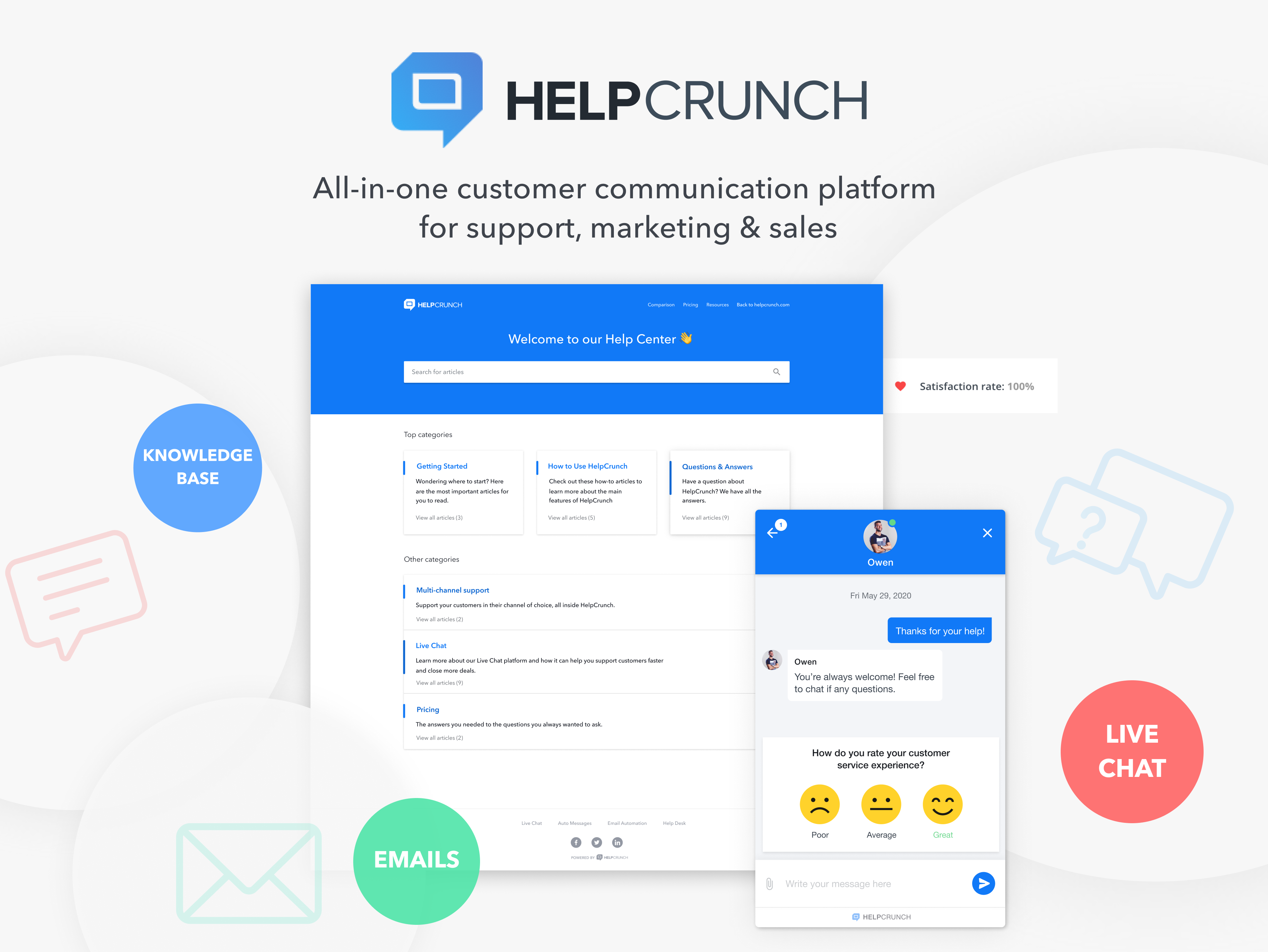All-in-one customer communication platform