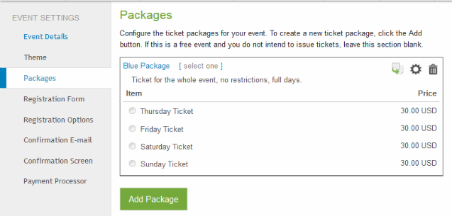 Ticket sales
