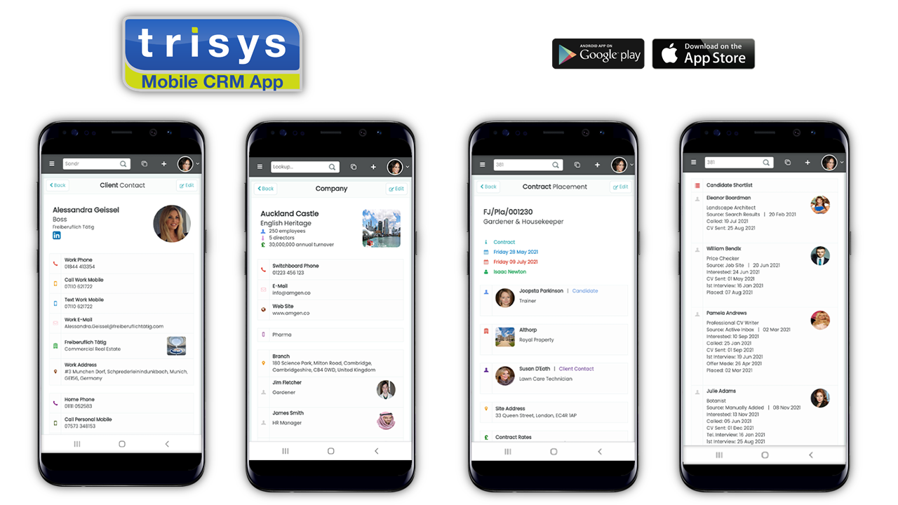 TriSys Recruitment Software Logiciel - 2