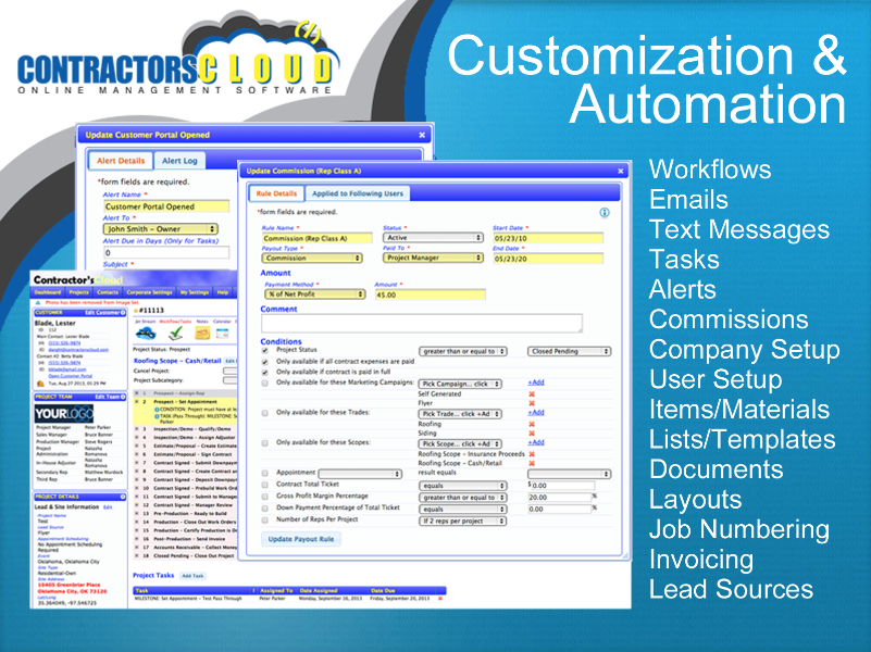 Customization and automation